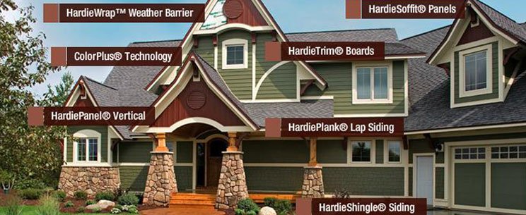 James Hardie Line of Products